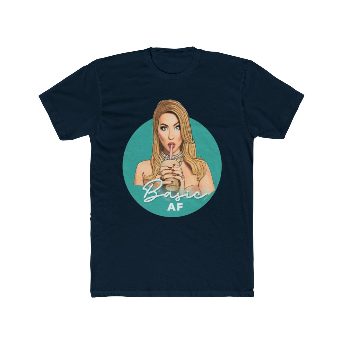 Stassi Schroeder inspired BASIC AF illustration design